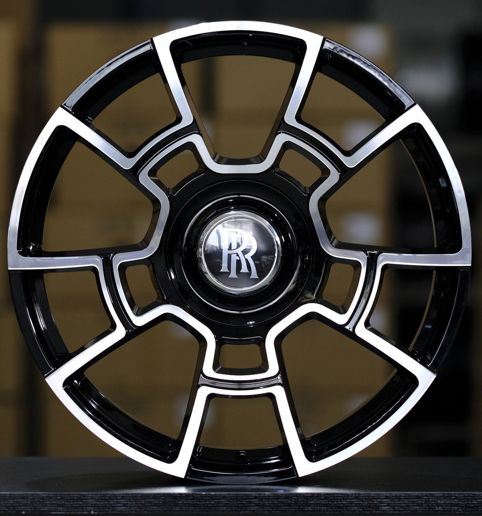 21 INCH ROLLS ROYCE GHOST CULLINAN PHANTOM MONOBLOCK FORGED WHEELS