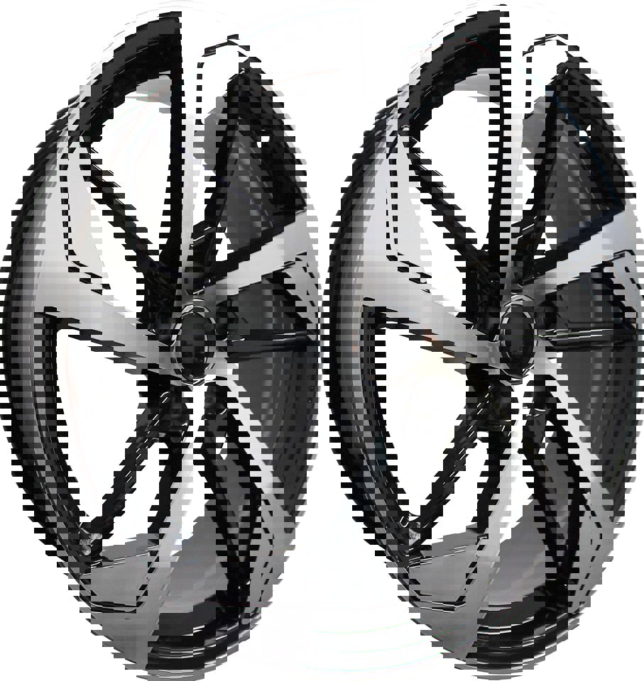 19 Inch Audi Rims A4 A5 A6 A7 A8 S4 S5 S6 S7 S8 RS5 RS6 RS7 Black Machined Wheels