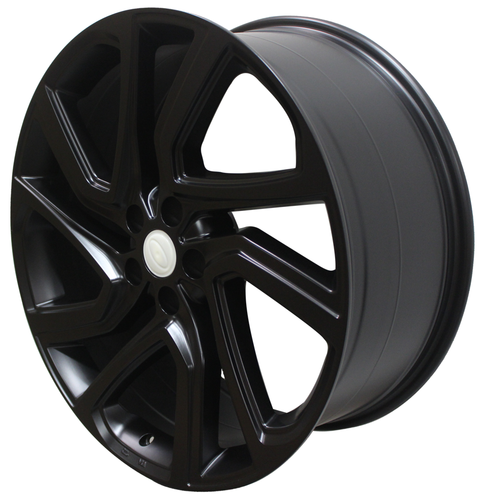 22 Inch Rims Land Rover Discovery Style Satin Black Wheels