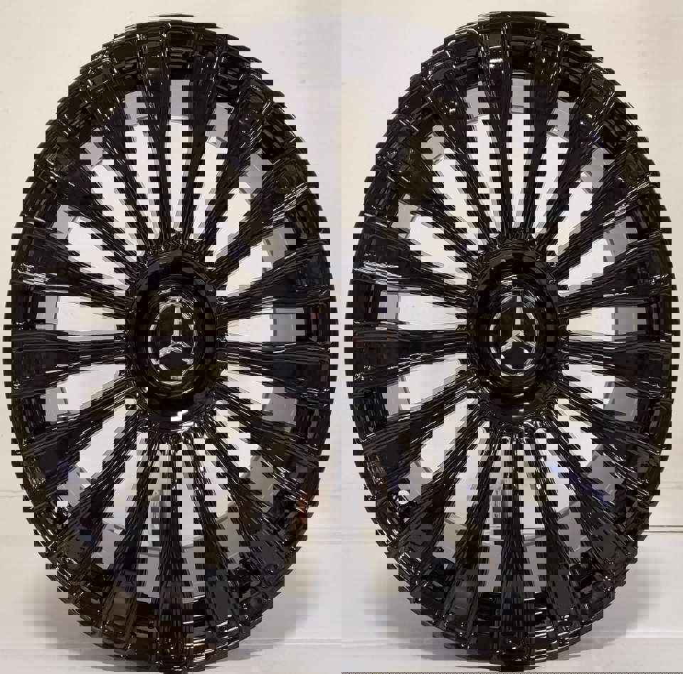 20 Inch Rims Fit Mercedes S580 S600 S560 S500 S550 S63 S400 S450 S Class Maybach Style Gloss BlackWheels