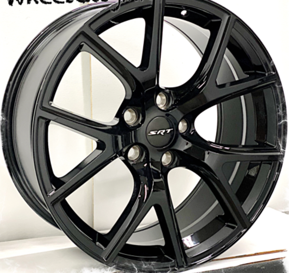 20 Inch Jeep SRT Hellcat Grand Cherokee Laredo Gloss Black Trackhawk Wheels