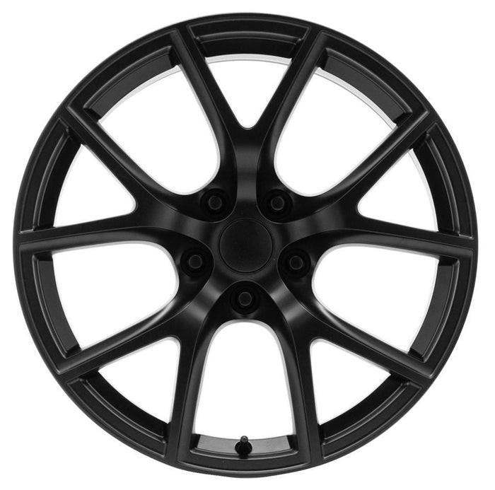20 Inch Jeep SRT Hellcat Grand Cherokee Laredo Satin Black Wheels