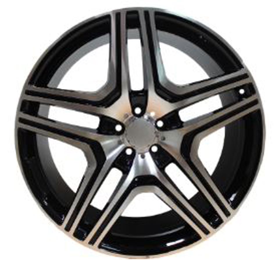 22 Inch Rims fit Mercedes ML GL GLS GLE ML63 ML550 ML500 ML400 GL63 GL550 GLE GLS Machined Wheels