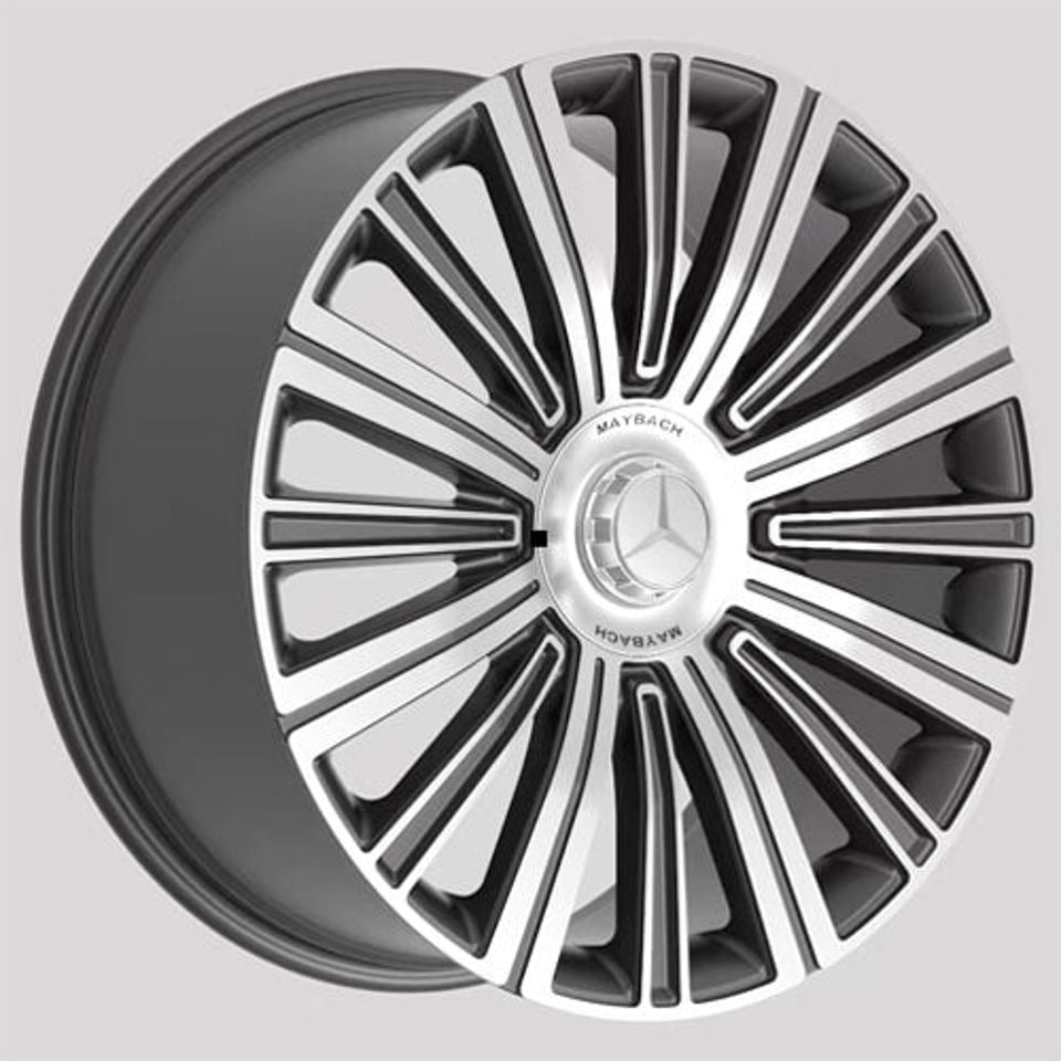 23" Inch Monoblock Forged Polished Rims Fit Mercedes GLS GLS680 MAYBACH GLS600 GLS580 GLS550 500 450  GLE Wheels