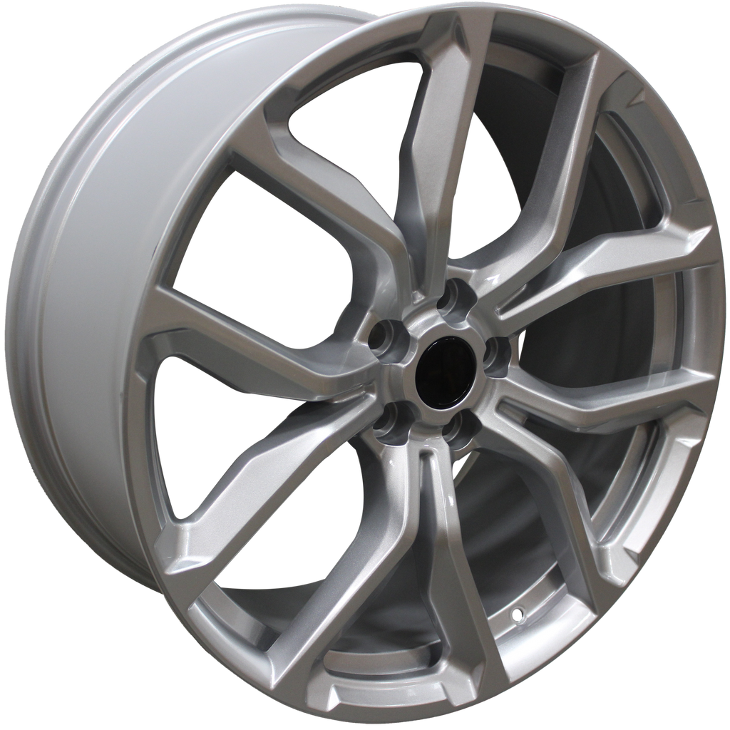 22 Inch Rims fit Range Rover Sport SVR HSE Full Size SVR Style Silver Wheels