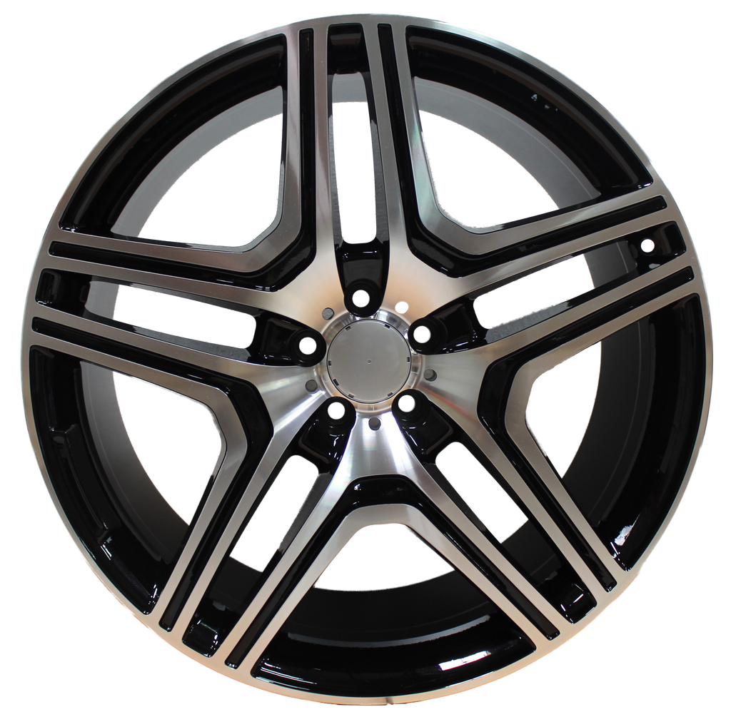 20 Inch Rims fit Mercedes ML GL GLS GLE ML63 ML550 ML500 ML400 GL63 GL550 GLE GLS Machined Wheels