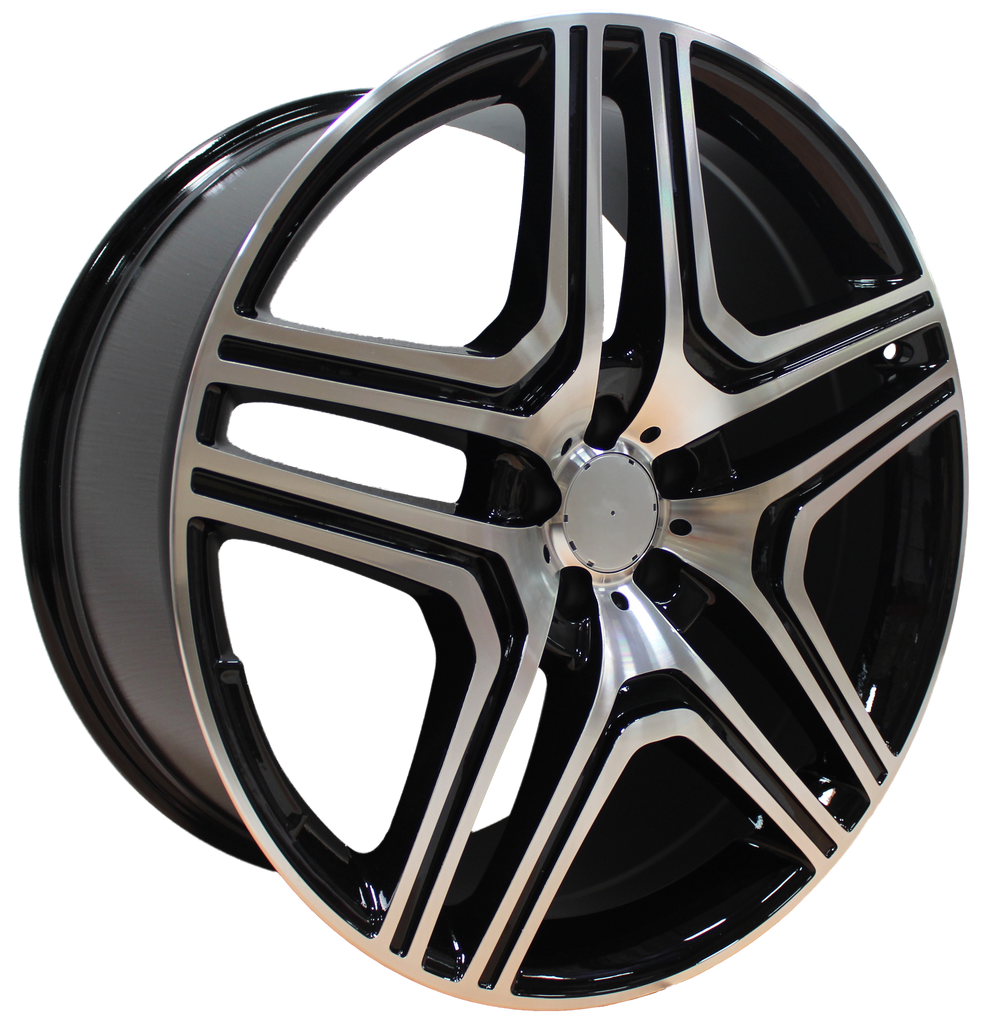 20 Inch Rims fit Mercedes ML GL GLS GLE ML63 ML550 ML500 ML400 GL63 GL550 GLE GLS Machined Wheels