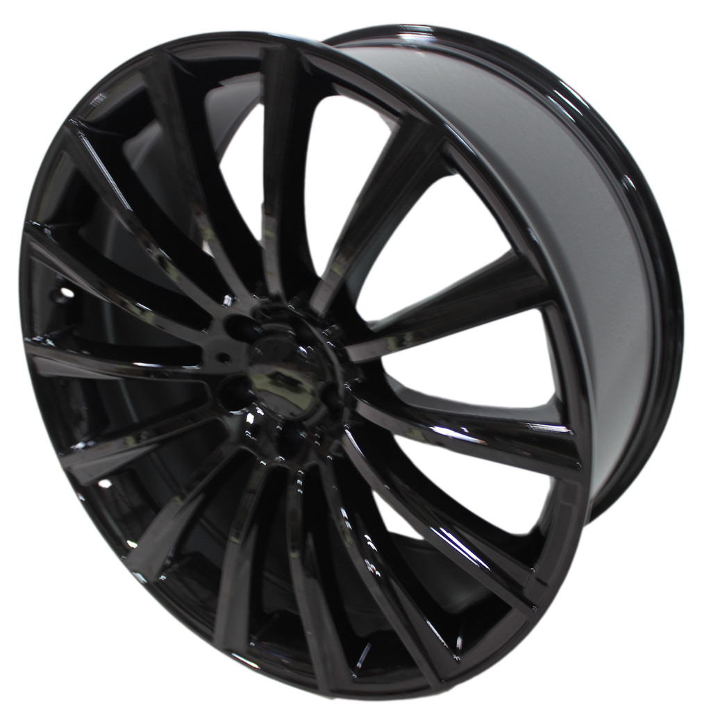 20 Inch Rims Fit Mercedes S Class S600 S560 S550 S500 S63 CL Gloss Black Wheels