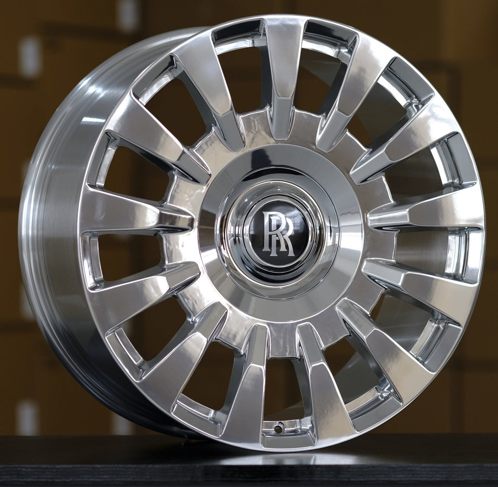 21" INCH ROLLS ROYCE GHOST WRAITH PHANTOM GHOST POLISHED WHEELS