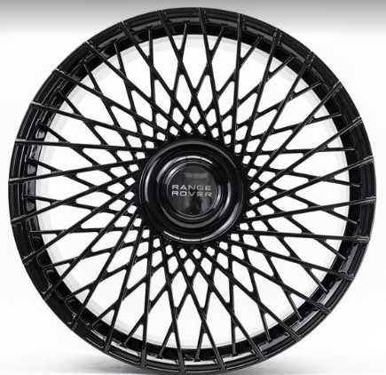 24 Inch Monoblock Forged Black Range Rover Rims HSE & Sport SV P360 P400 P460 Wheels