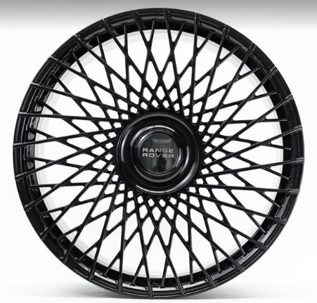 24 Inch Monoblock Forged Gunmetal Brushedd Range Rover Rims HSE & Sport SV P360 P400 P460 Wheels