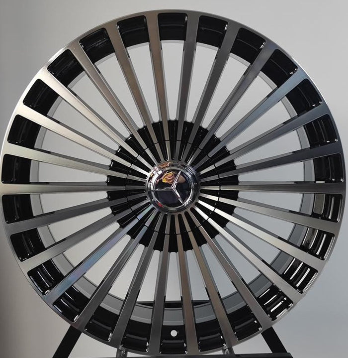 24 Inch Monoblock Rims fit Mercedes G Wagon G550 G65 G63 G55 G500 G400 Style Wheels