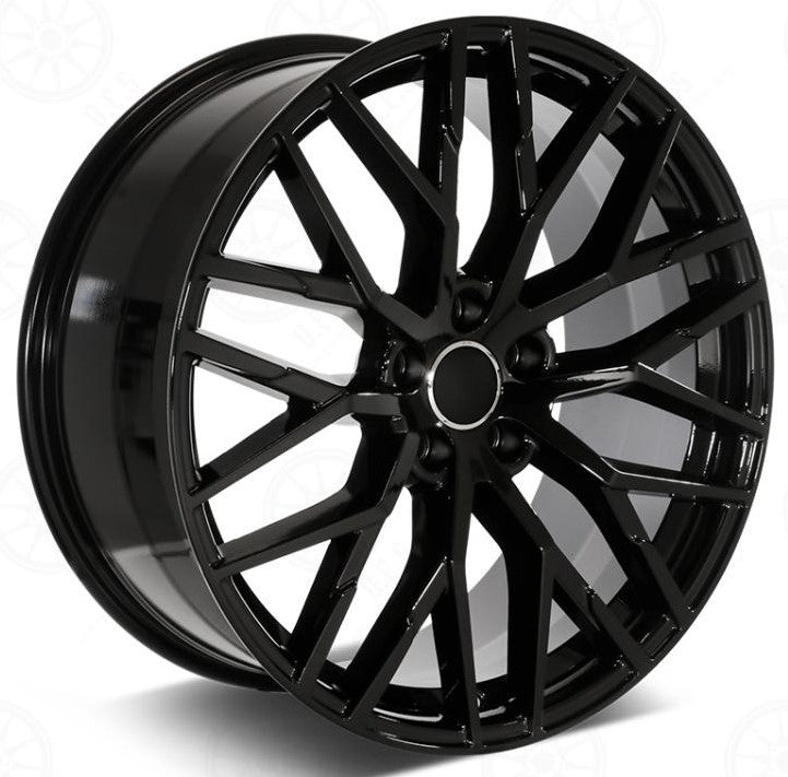20 Inch Rims Audi S Line R8 Style A4 S4 A5 S5 A6 S6 A7 S7 Q3 Q5 SQ5 Mesh R8 Satin Black Wheels