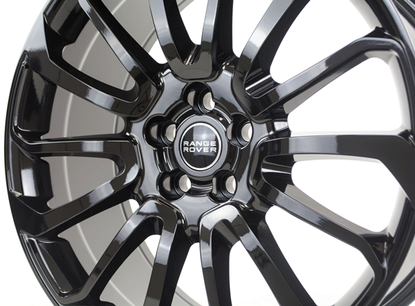 22 Inch Rims Range Rover Autobiography Style Sport LR3 LR4 & HSE Wheels Gloss Black Face