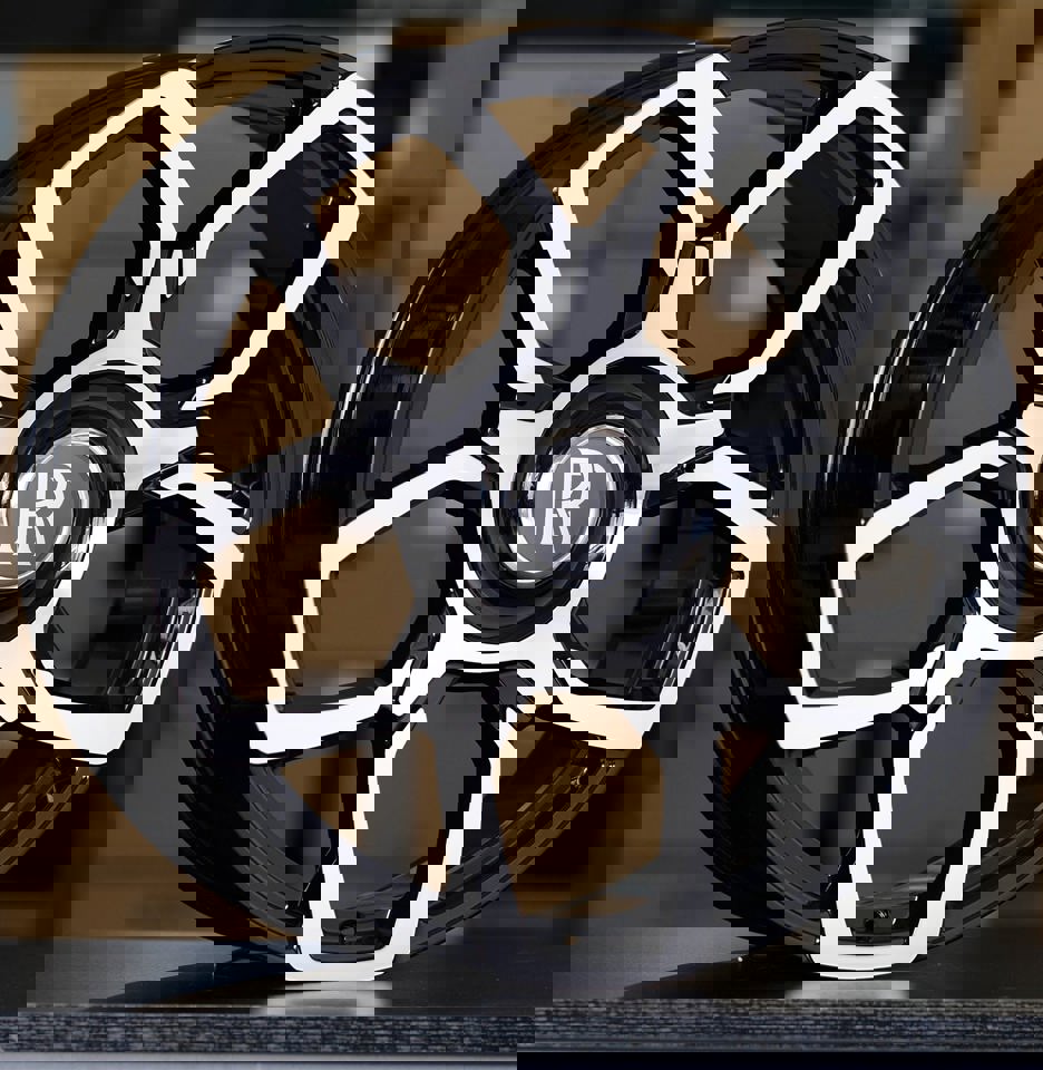 22 INCH ROLLS ROYCE GHOST CULLINAN PHANTOM FORGED BLACK BADGE WHEELS