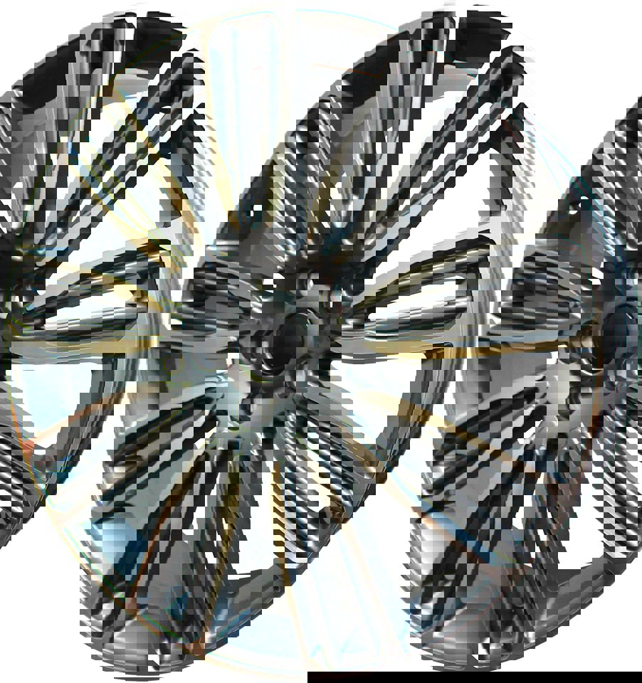 22 Inch Rims Range Rover Autobiography Sport LR3 LR4 & HSE Wheels Gunmetal Machined Face