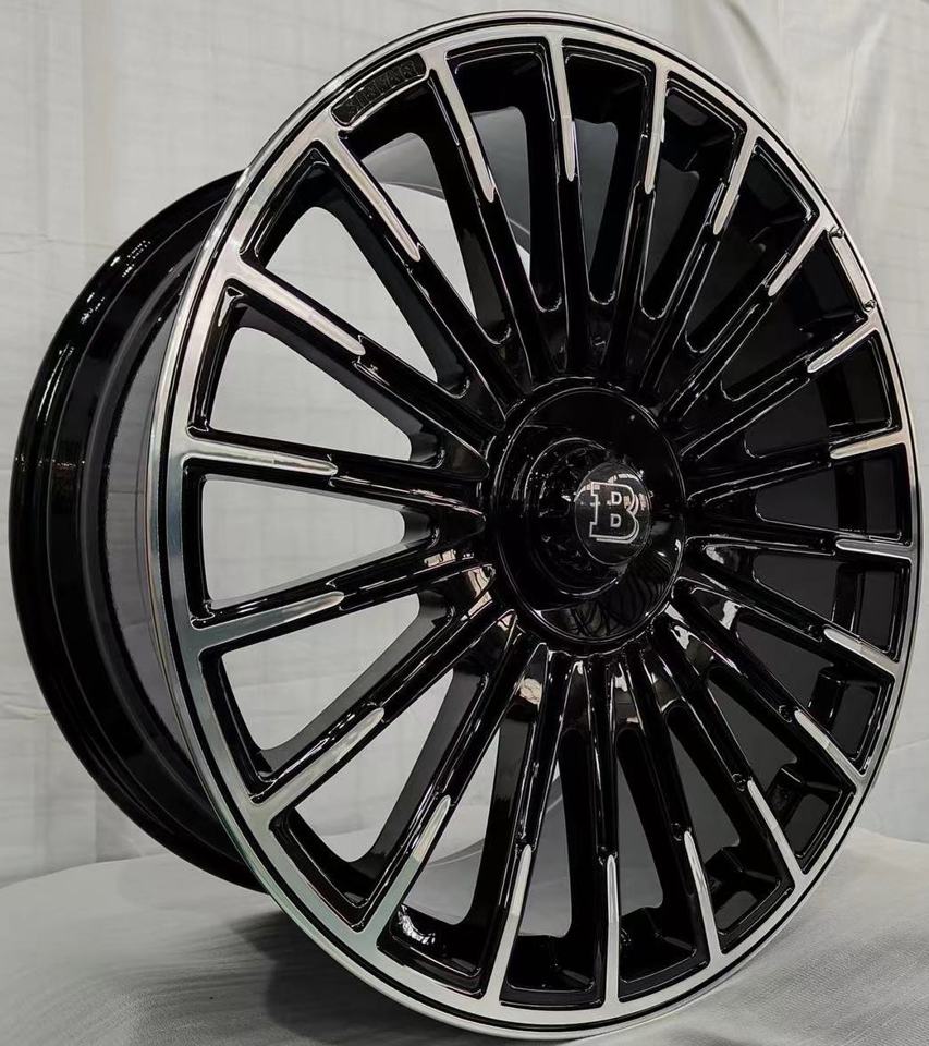 24" Inch Flowformed Rims Fit Mercedes G Wagon G550 G65 G63 G55 G500 Brabus "PLATINUM"  Style Wheel