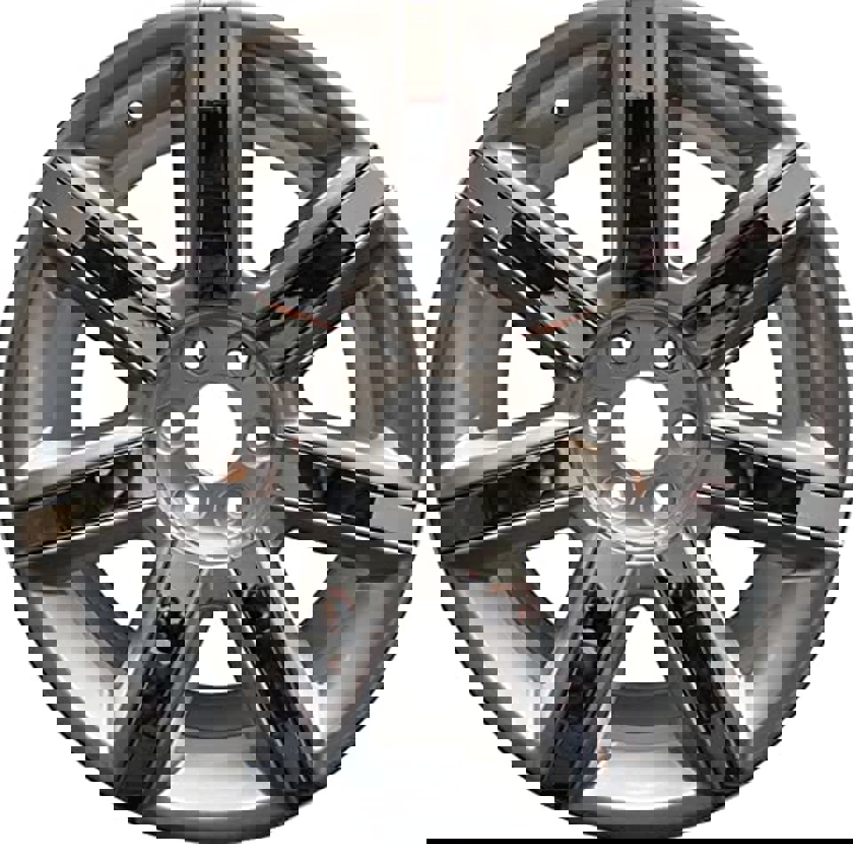 22 Inch CADILLAC SILVER WITH CHROME INSERTS RIMS FITS ESCALADE EXT ESV BRAND NEW