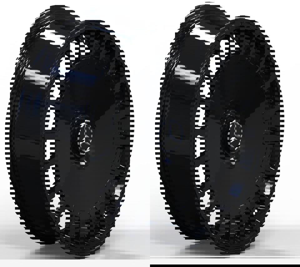 20 Inch Rims Fit Mercedes S65 S63 S580 S600 S500 S550 S450 S Class Style Gloss Black Wheels