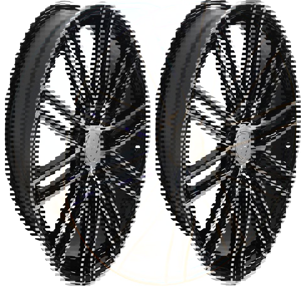 21 Inch Rims Fits Porsche Cayenne Panamera Turbo S GTS Base Machined Black Wheels