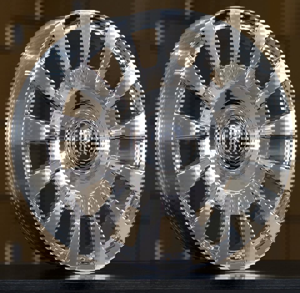 21" INCH ROLLS ROYCE GHOST WRAITH PHANTOM GHOST POLISHED WHEELS
