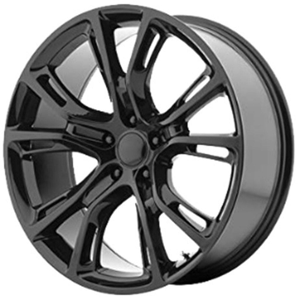 20 Inch Jeep SRT Hellcat Grand Cherokee Laredo Gloss Black Spyder Wheels
