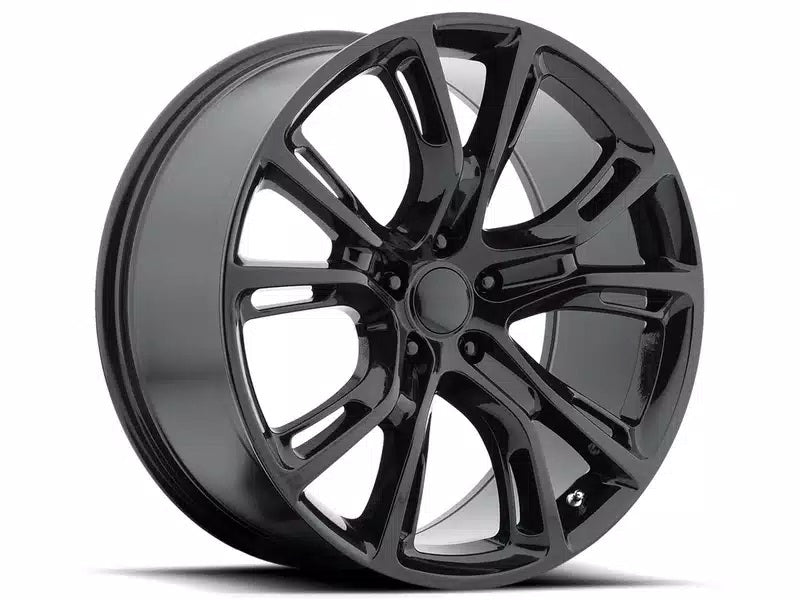20 Inch Jeep SRT Hellcat Grand Cherokee Laredo Gloss Black Spyder Wheels