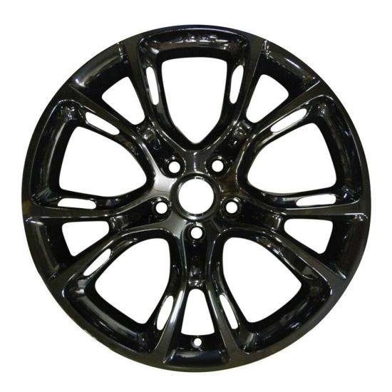 20 Inch Jeep SRT Hellcat Grand Cherokee Laredo Gloss Black Spyder Wheels