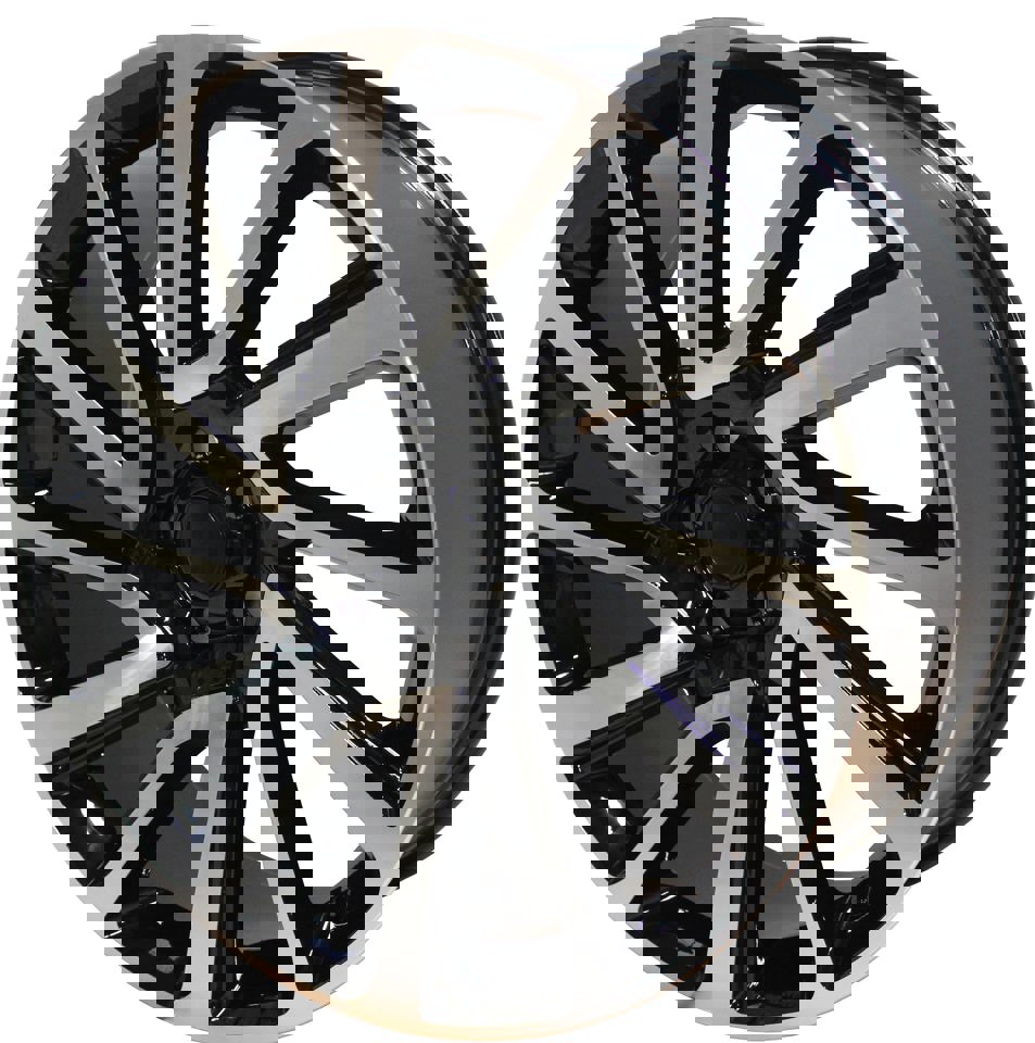 22 Inch Rims Range Rover Sport SVR LR3 LR4 & HSE Autobiography Wheels Black Machined