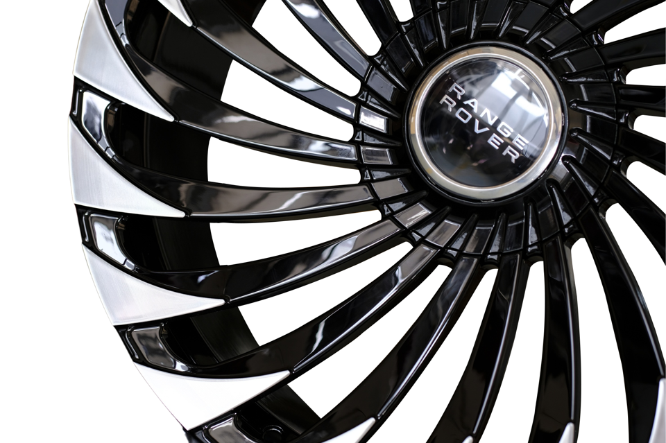 22" Inch Monoblock Forged Range Rover Rims SV SE HSE Sport Wheels Gloss Black Custom Wheels