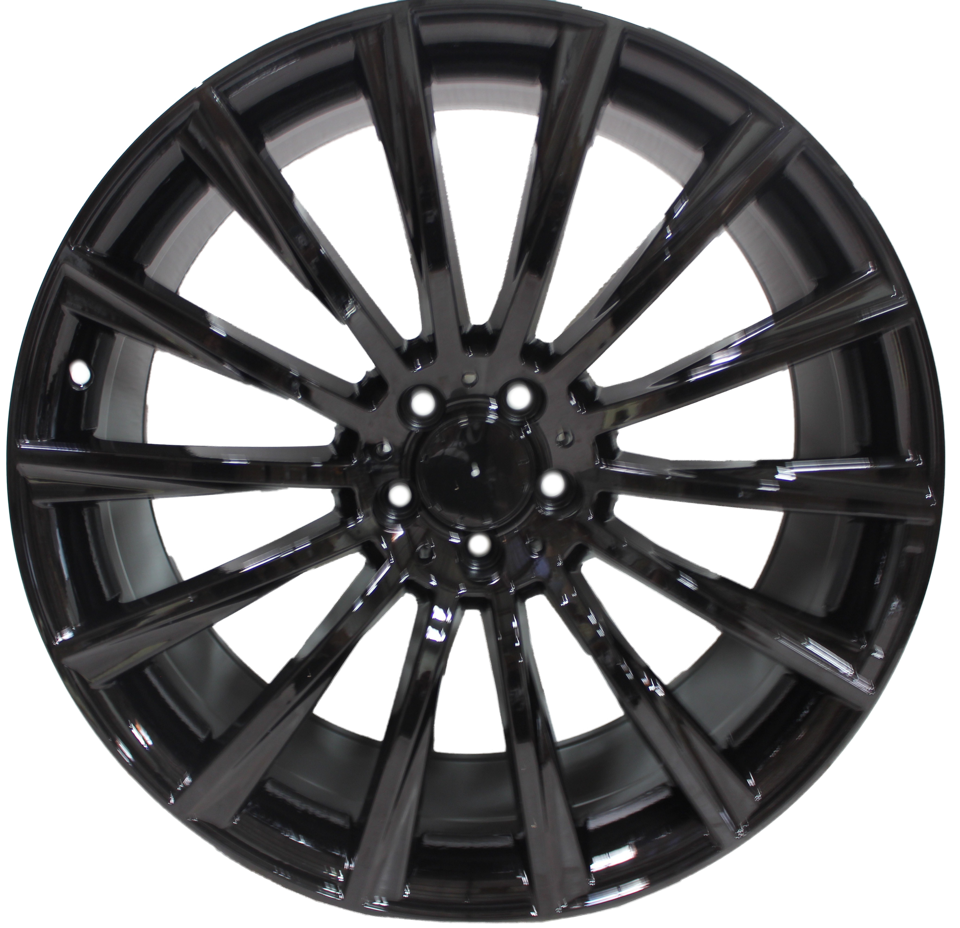 20 Inch Rims Fit Mercedes S Class S600 S560 S550 S500 S63 CL Gloss Black Wheels