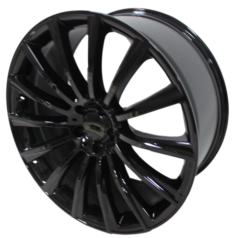 20 Inch Rims Fit Mercedes S Class S600 S560 S550 S500 S63 CL Gloss Black Wheels
