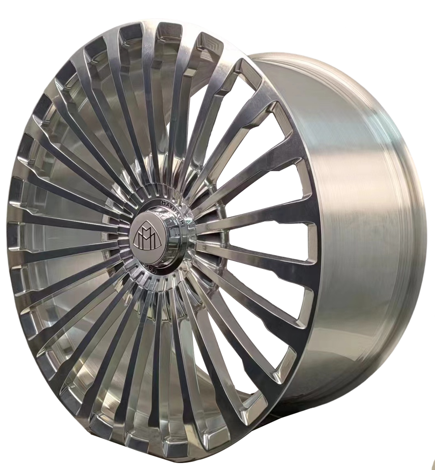 23" Inch Monoblock Forged Polished Rims Fit Mercedes GLS680 Maybach GLS600 GLS580 GLS550 500 450 GLE Wheels