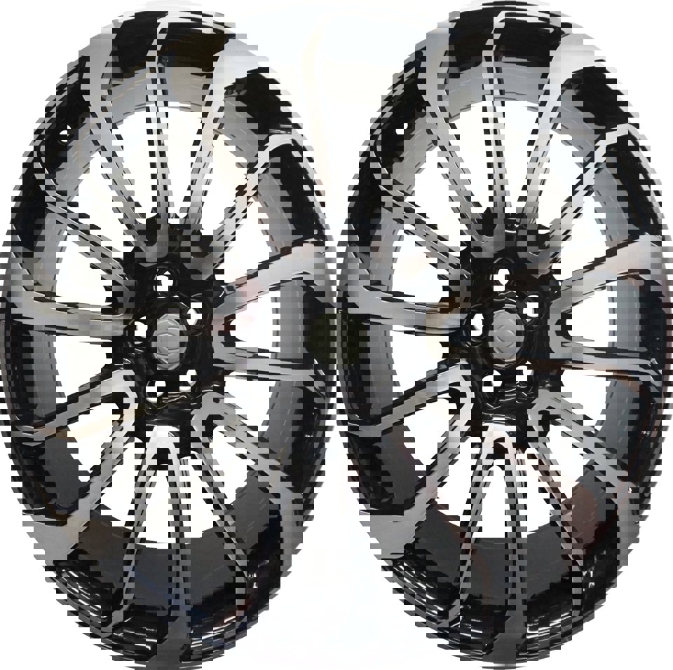 22 Inch Rims Range Rover Autobiography Style Sport LR3 LR4 & HSE Wheels Black Machined Face