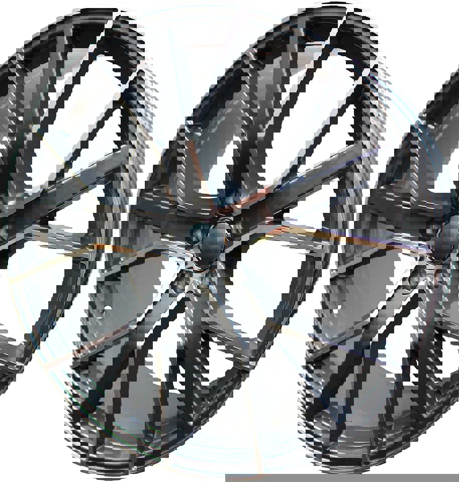 21 INCH WHEELS AUDI S LINE  Q5 Q6 Q7 S5 S6 A5 A6 A7 GUNMETAL MACHINED RIMS S8 STYLE