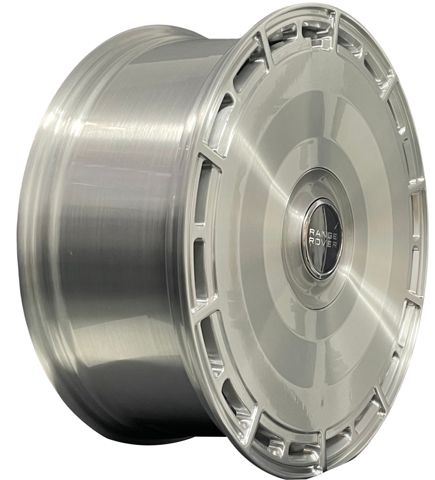 24 Inch Monoblock Forged Brushed Range Rover Rims HSE & Sport SV P360 P400 P460 Wheels