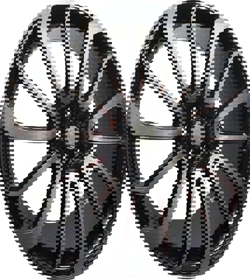 22 Inch Rims Range Rover Autobiography Style Sport LR3 LR4 & HSE Wheels Black Machined Face