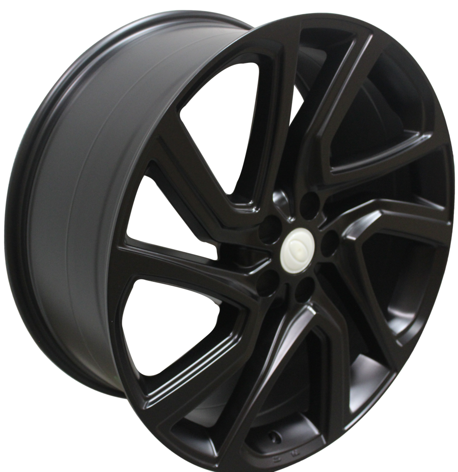 22 Inch Rims Land Rover Discovery Style Satin Black Wheels
