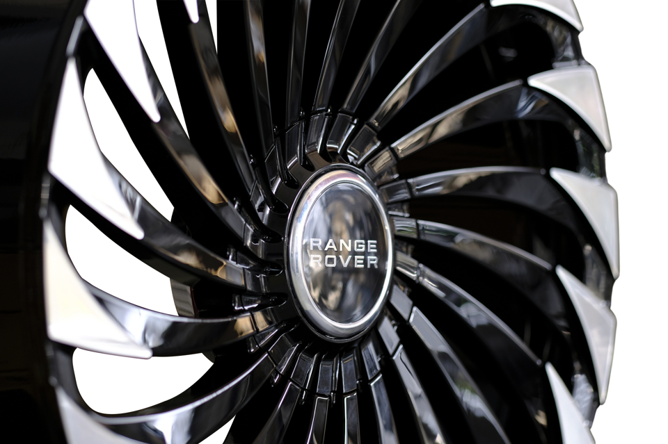 22" Inch Monoblock Forged Range Rover Rims SV SE HSE Sport Wheels Gloss Black Custom Wheels