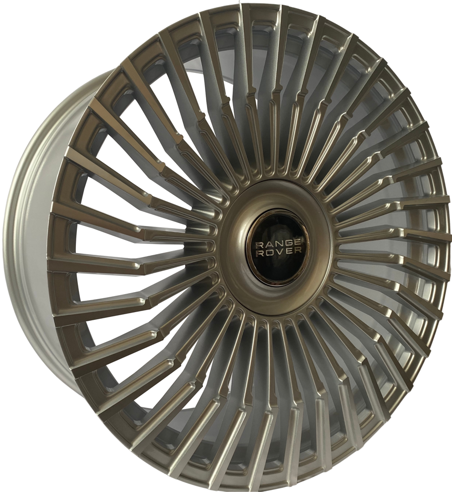 24" Gloss Black Flowformed Rims for All Range Rover Full Size HSE &  Sport Models