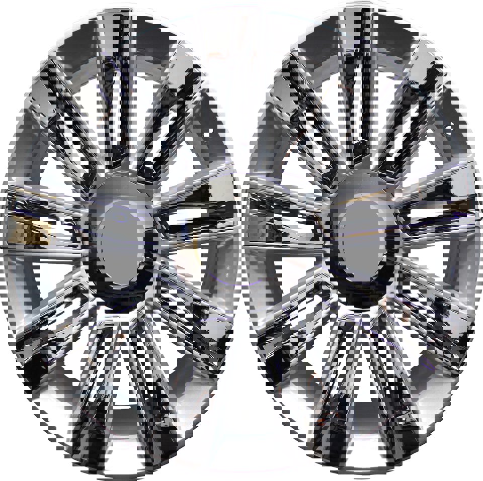 26" INCH ESCALADE RIMS SUV & ESV PLATINUM DENALI TAHOE YUKON WHEELS SILVER WITH CHROME INSERTS