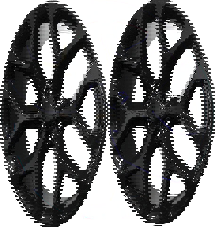 20” Chevy/GMC Rims Tahoe Yukon Sierra Silverado Suburban Avalanche LTZ Gloss Black Snowflake Wheels