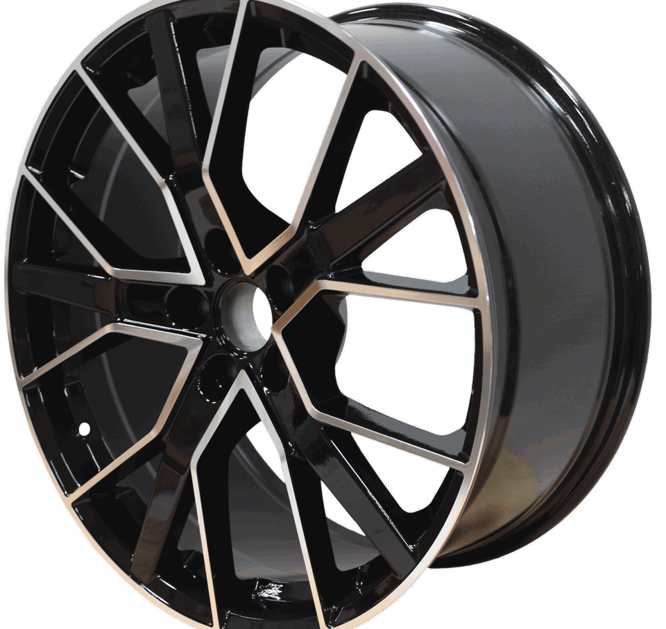 19 INCH WHEELS AUDI S5 S6 S7 S8 A5 A6 A7 A8 Q5 Q7 Q8 S LINE BLACK RIMS