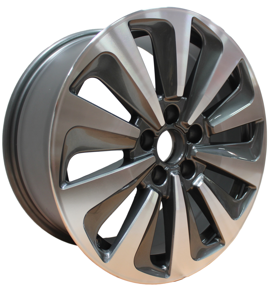 17 Inch Audi Rims A3 A4 S3 S4 Q3 Q5 Gunmetal Machined Wheels