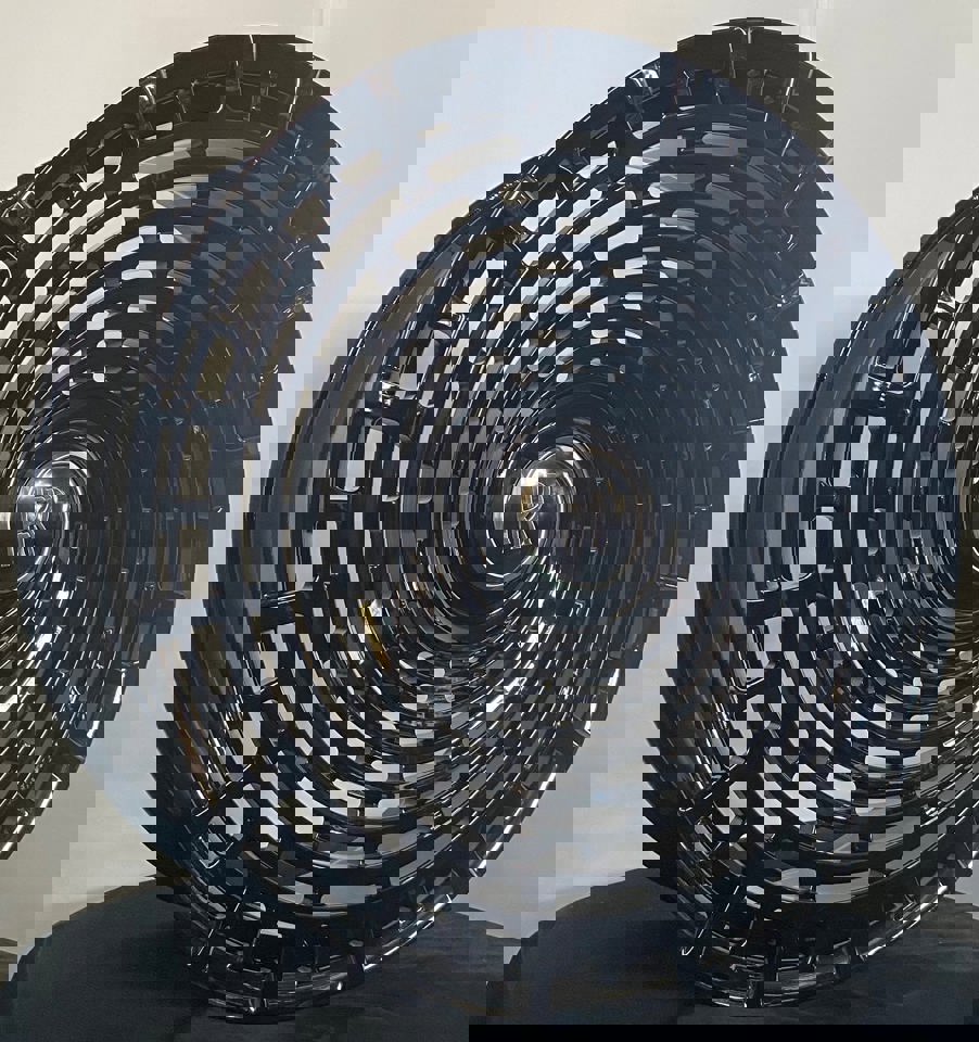 24" INCH ROLLS ROYCE GHOST CULLINAN PHANTOM FORGED BLACK WHEELS