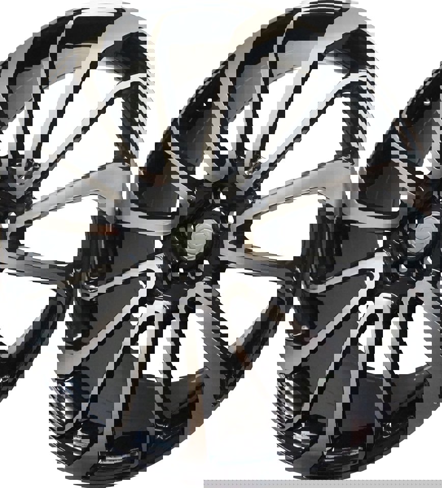 22 Inch Rims Range Rover Autobiography Style Sport LR3 LR4 & HSE Wheels Black Machined Face