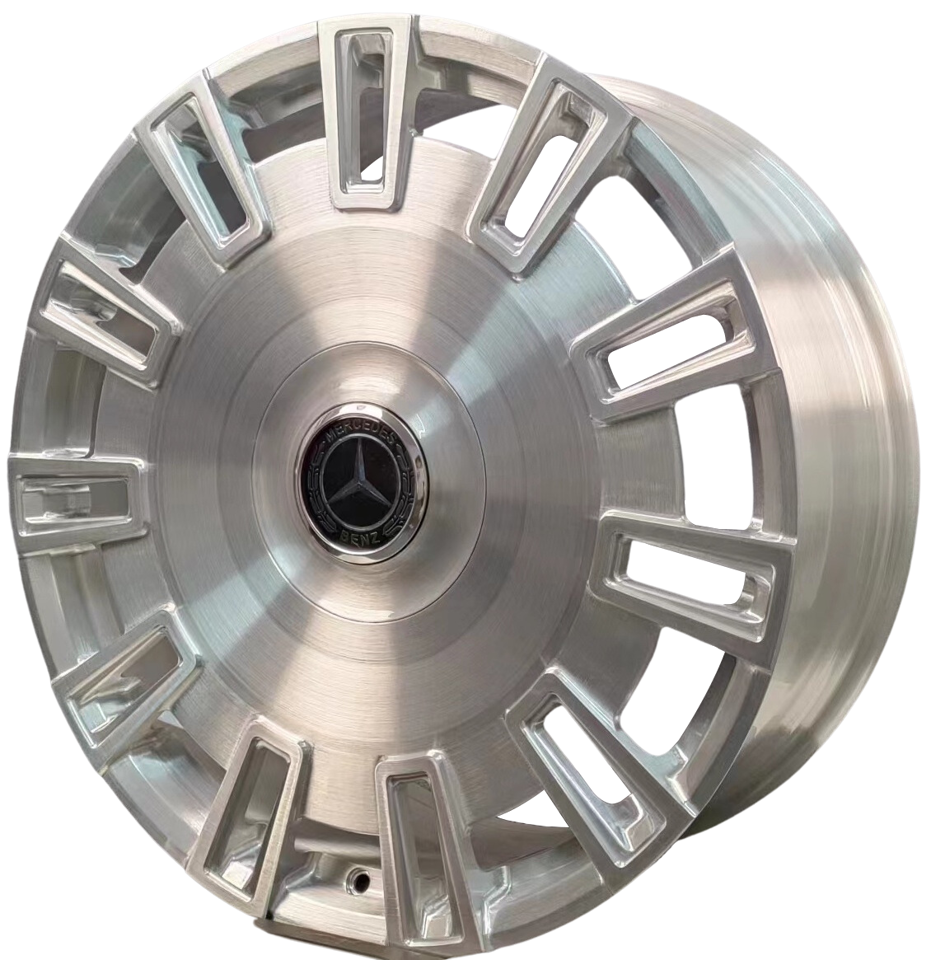 22" INCH ROLLS ROYCE GHOST CULLINAN PHANTOM FORGED BRUSHED WHEELS