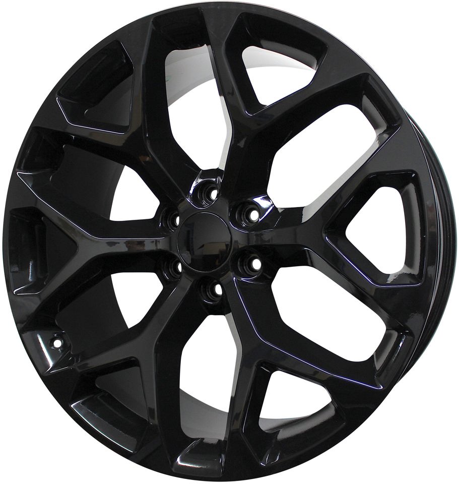 22 INCH GMC/CHEVY RIMS SIERRA DENALI YUKON TAHOE SUBURBAN AVALANCH LTZ SNOWFLAKE WHEELS