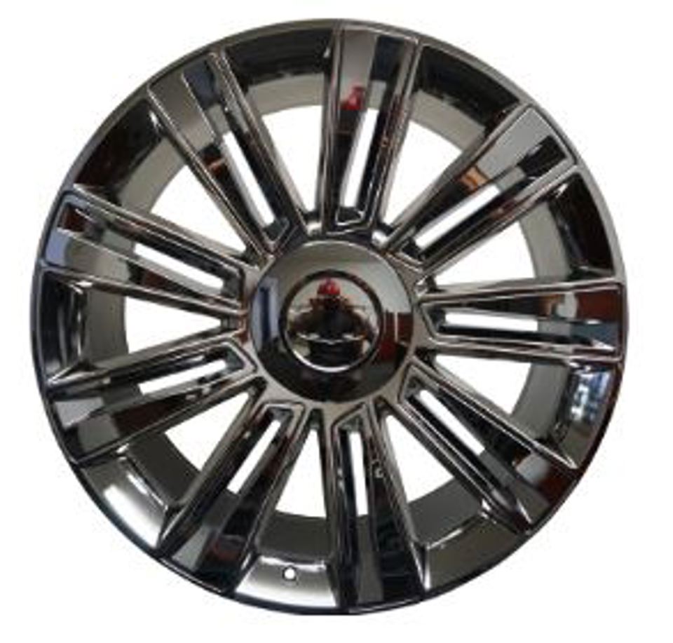 26 INCH CADILLAC ESCALADE RIMS FULLY CHROME RIMS FITS ESCALADE EXT ESV WHEELS