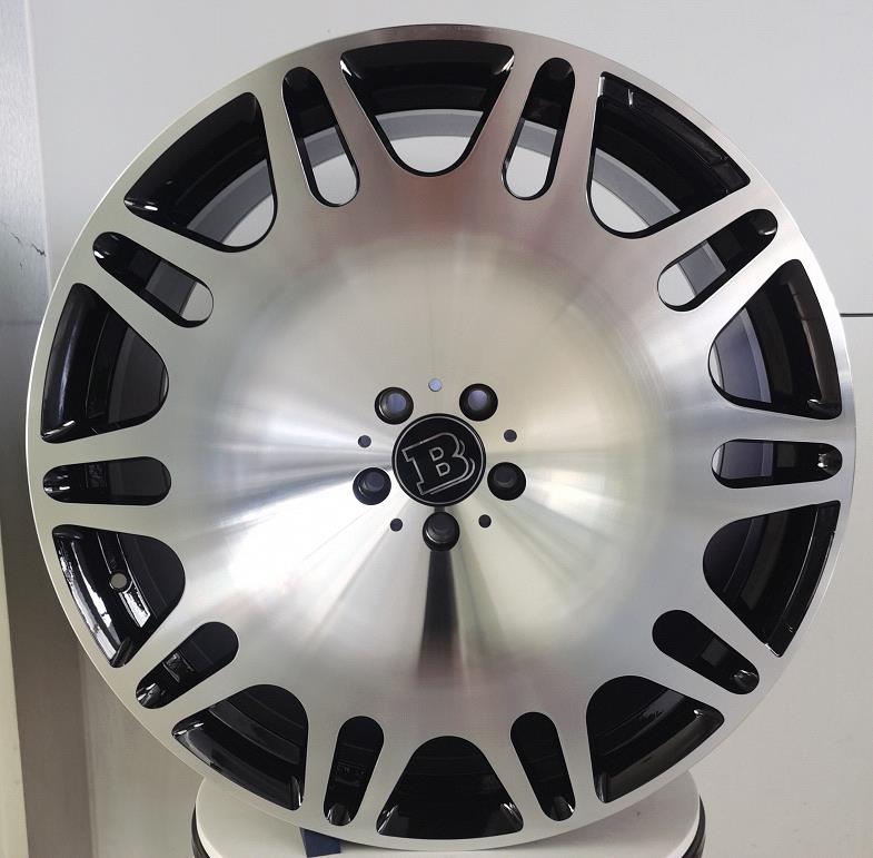 22 Inch Brabus Style Rims Fit Mercedes S580 S560 S600 S500 S550 S63 S450 S Class Wheels